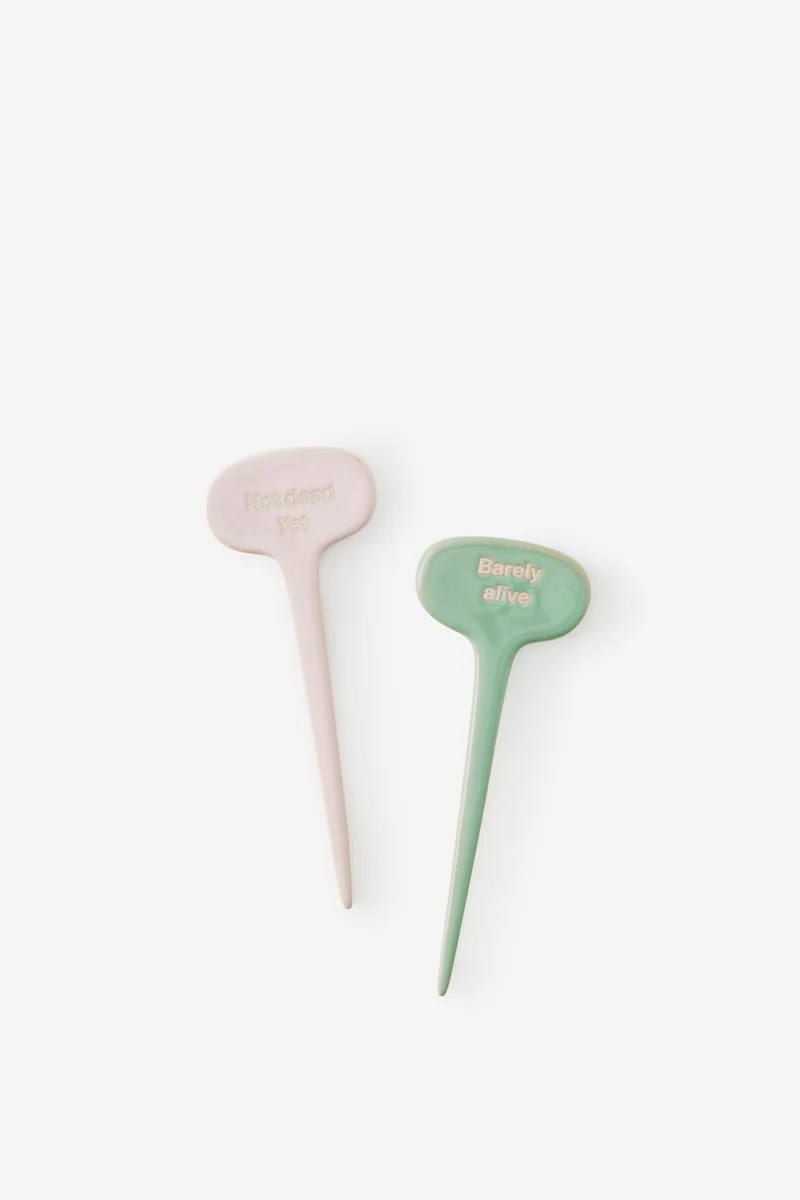 Typo 2 Pk Plant Markers